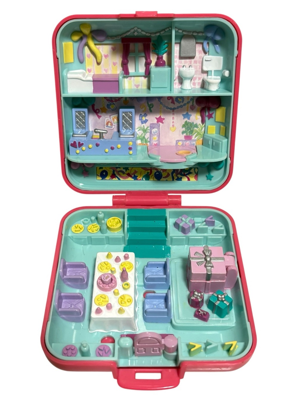 Polly Pocket Vintage Bluebird 1989 Party Time Birthday Surprise